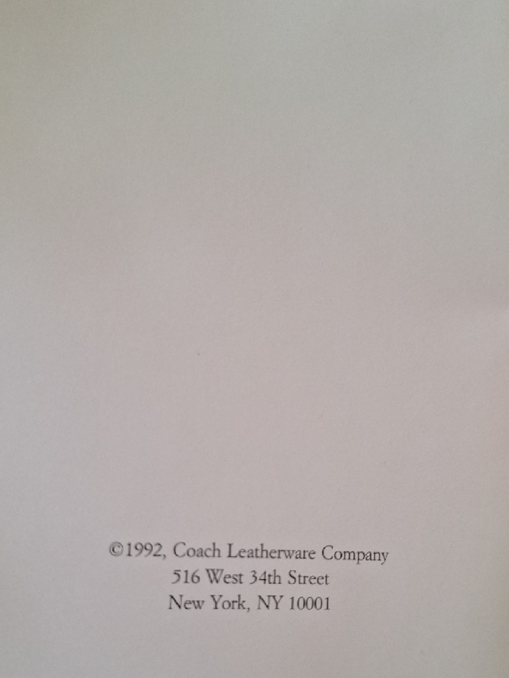 Coach Soft Leather Tote Bag in Light Mint Vintage Style 7304 & 1992 Info Booklet - Picture 8 of 9
